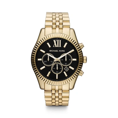 Hodinky Michael Kors zlatá barva