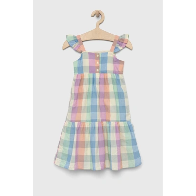 Dětské bavlněné šaty GAP midi