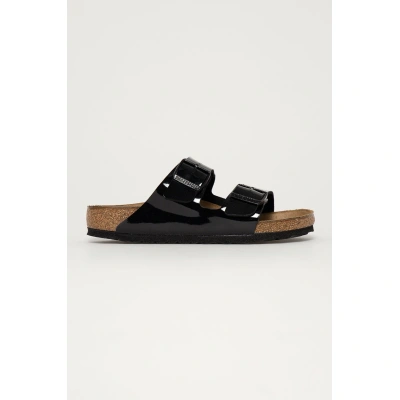 Pantofle Birkenstock dámské, černá barva, 1005291-Schwarz.La