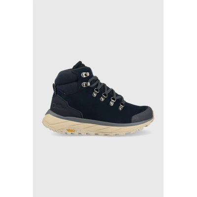 Boty Jack Wolfskin Terraventure Urban Mid dámské, tmavomodrá barva