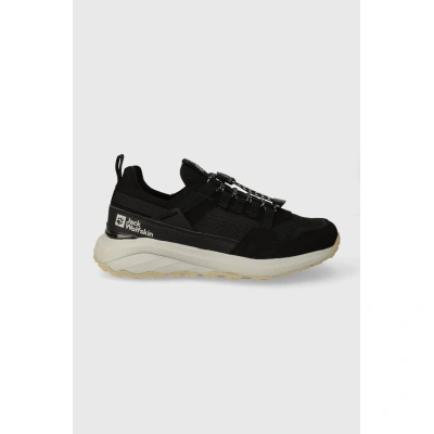 Boty Jack Wolfskin Dromoventure Athletic Low dámské, černá barva