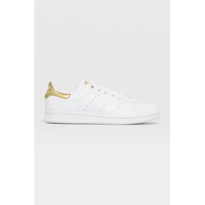 Boty adidas Originals Stan Smith bílá barva, na plochém podpatku, G58184