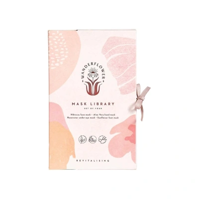 Sada masek Wanderflower Sheet Mask Set 4-pack