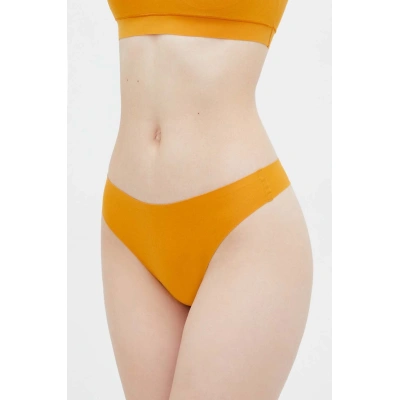 Tanga Chantelle SOFT STRETCH žlutá barva